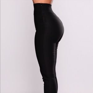 Fashion Nova Venetian High Waist Pants